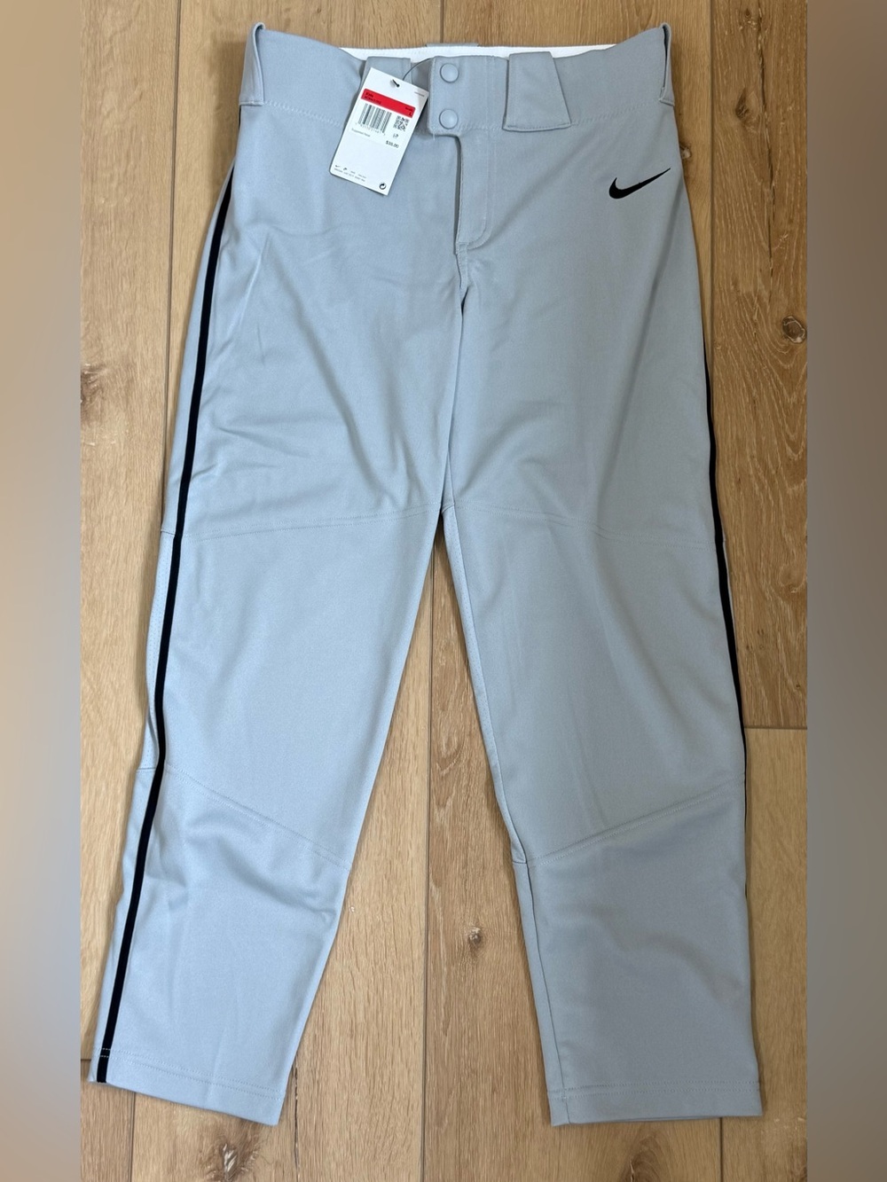 Nike Gray Youth Baseball Pants